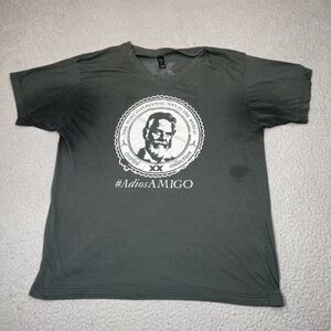 Dos Equis Shirt Mens Large‎ Black Tulex Jonathan Goldsmith XX Most Interesting